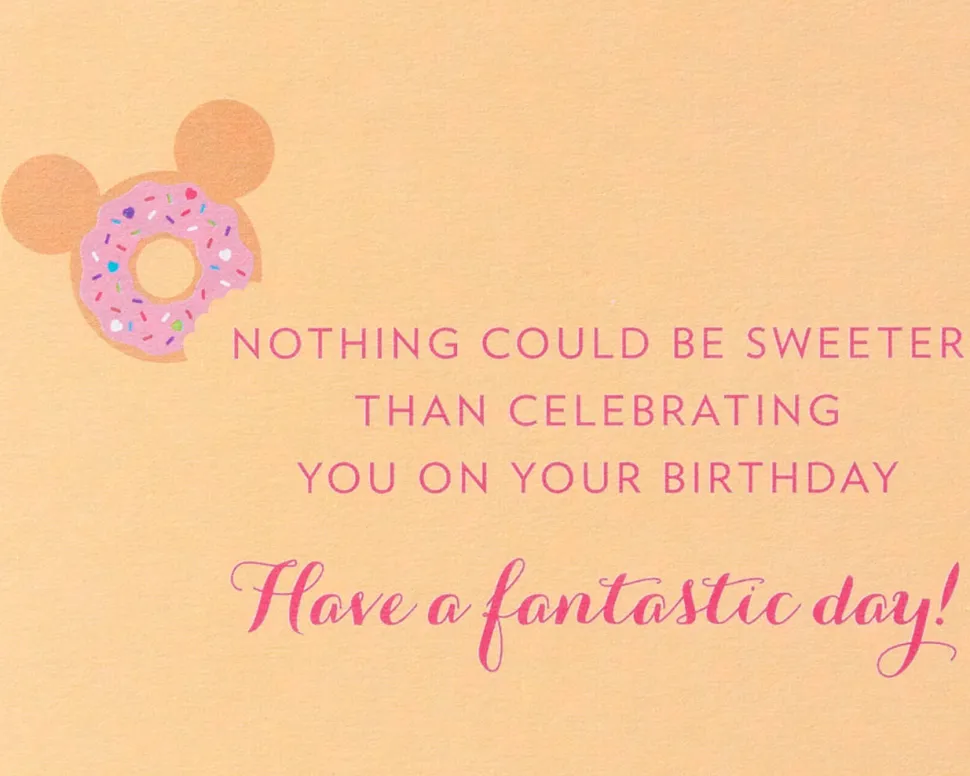 Nothing Could Be Sweeter Disney Birthday Greeting Card