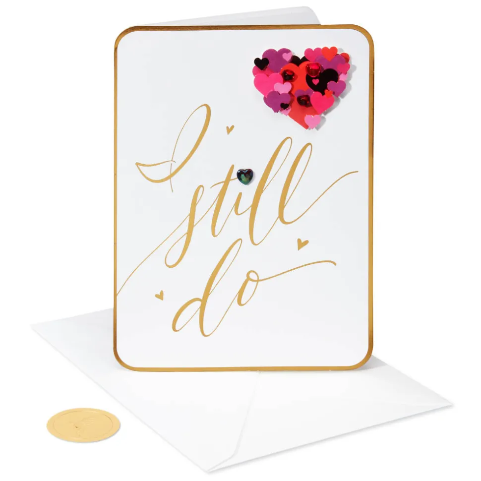 Now and Forever Anniversary Greeting Card