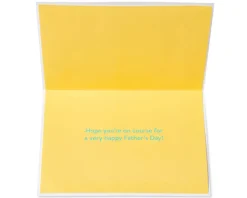 On Course Golf Father’s Day Greeting Card
