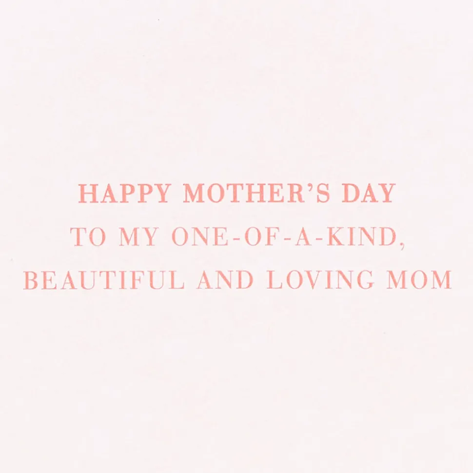 One-of-a-Kind Mothers Day Greeting Card