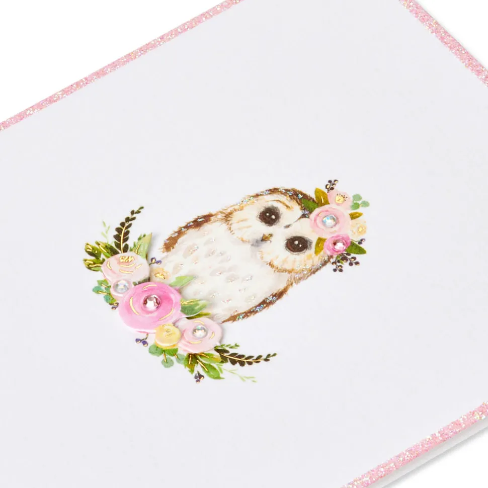 Owl Blank Greeting Card