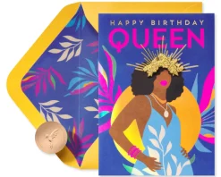 Own This Day Birthday Greeting Card for Her – Illustrated by Jordana Alves Araujo
