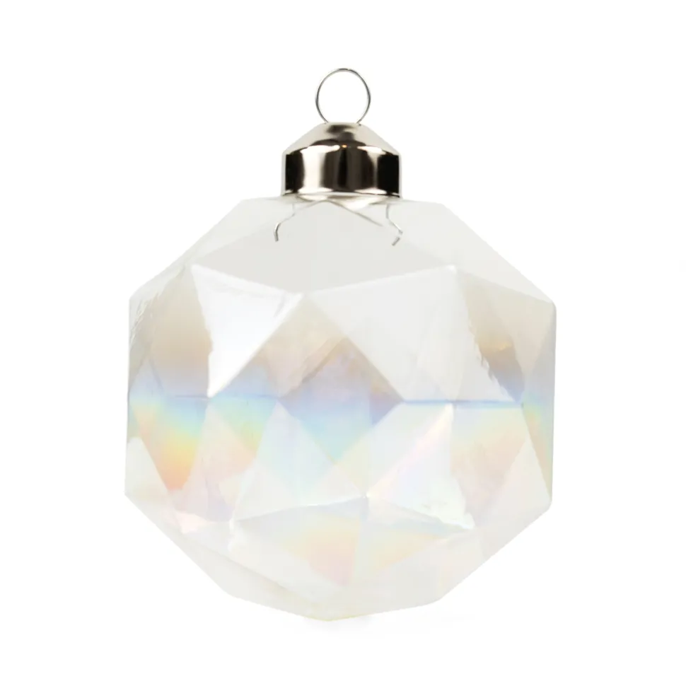 12 Pack Crystal Christmas Ornaments