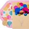 Paillette Balloons Birthday Greeting Card