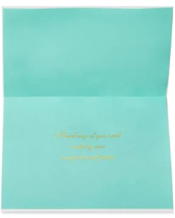 Paper Sculpted Floral Sympathy Greeting Card