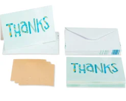Patterned Letters Blank Cards with Envelopes, 14-Count