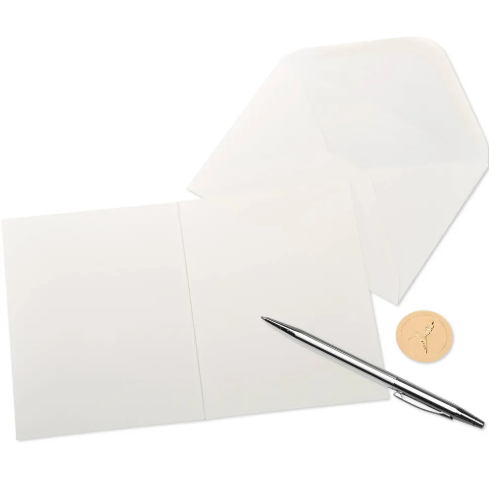 Paw Prints on Our Hearts Blank Pet Sympathy Greeting Card