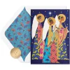 Peace, Wisdom, and Joy Religious Christmas Greeting Card