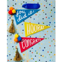 Pennants 7″ Medium Graduation Gift Bag, 1 Bag