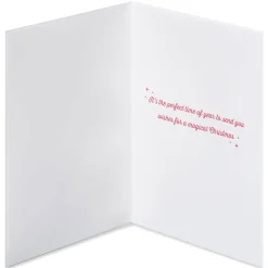 Perfect Time of Year Disney Christmas Greeting Card