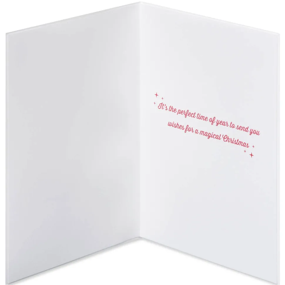 Perfect Time of Year Disney Christmas Greeting Card