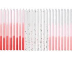 Pink Ombre Birthday Candles, 24-Count