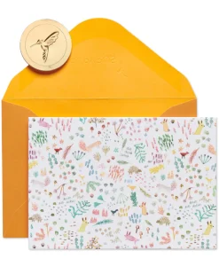 Plants and Critters Boxed Blank Note Cards with Envelopes, 14-Count