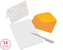 Plants and Critters Boxed Blank Note Cards with Envelopes, 14-Count