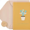 Pot of Daisies Thank You Greeting Card