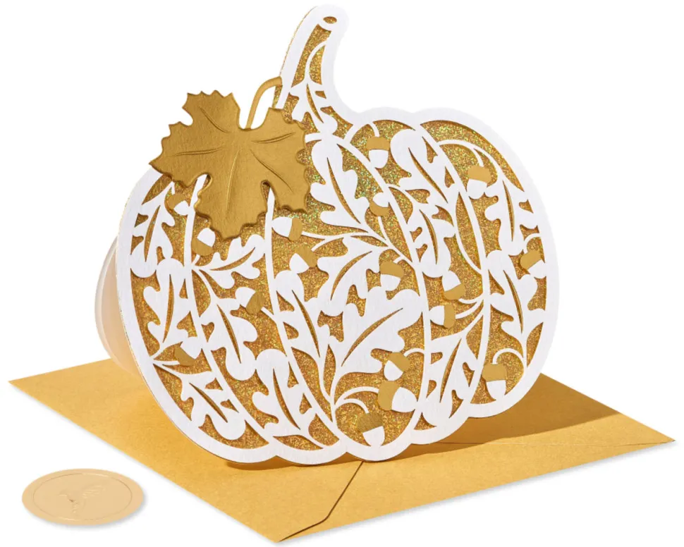 Pumpkin Thanksgiving Greeting Card