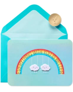 Rainbows Anniversary Greeting Card
