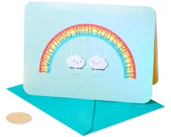Rainbows Anniversary Greeting Card