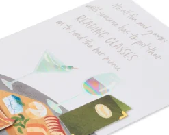 Reading Glasses Funny Birthday Greeting Card