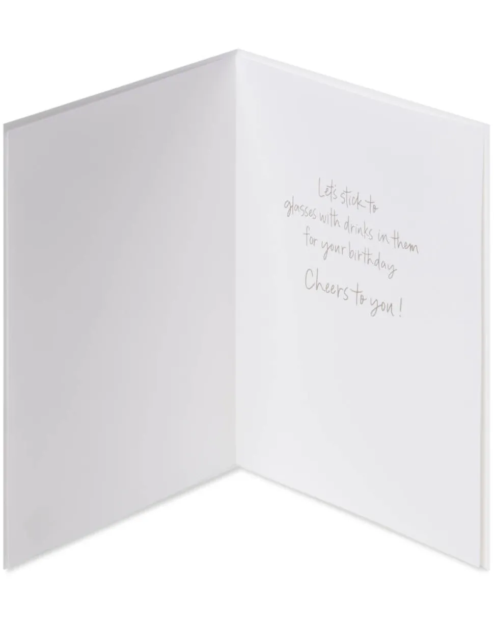 Reading Glasses Funny Birthday Greeting Card