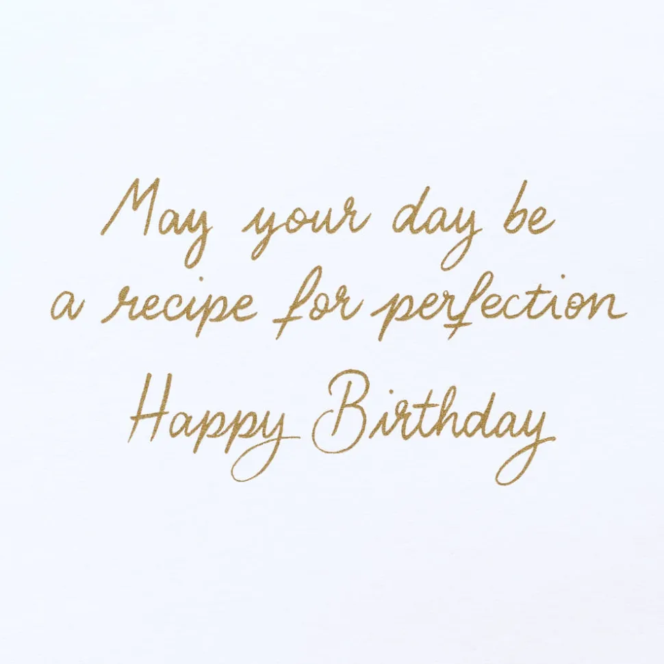 Recipe For Perfection Birthday Greeting Card