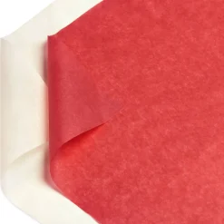 Red and White Holiday Tissue Paper, 16 Sheets