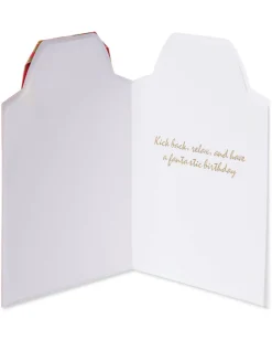 Red Hawaiian Shirt Birthday Greeting Card