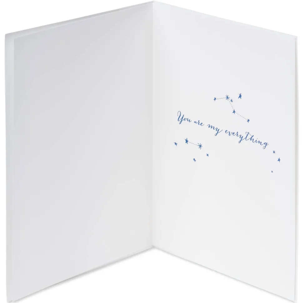 Romantic Stars Anniversary Greeting Card