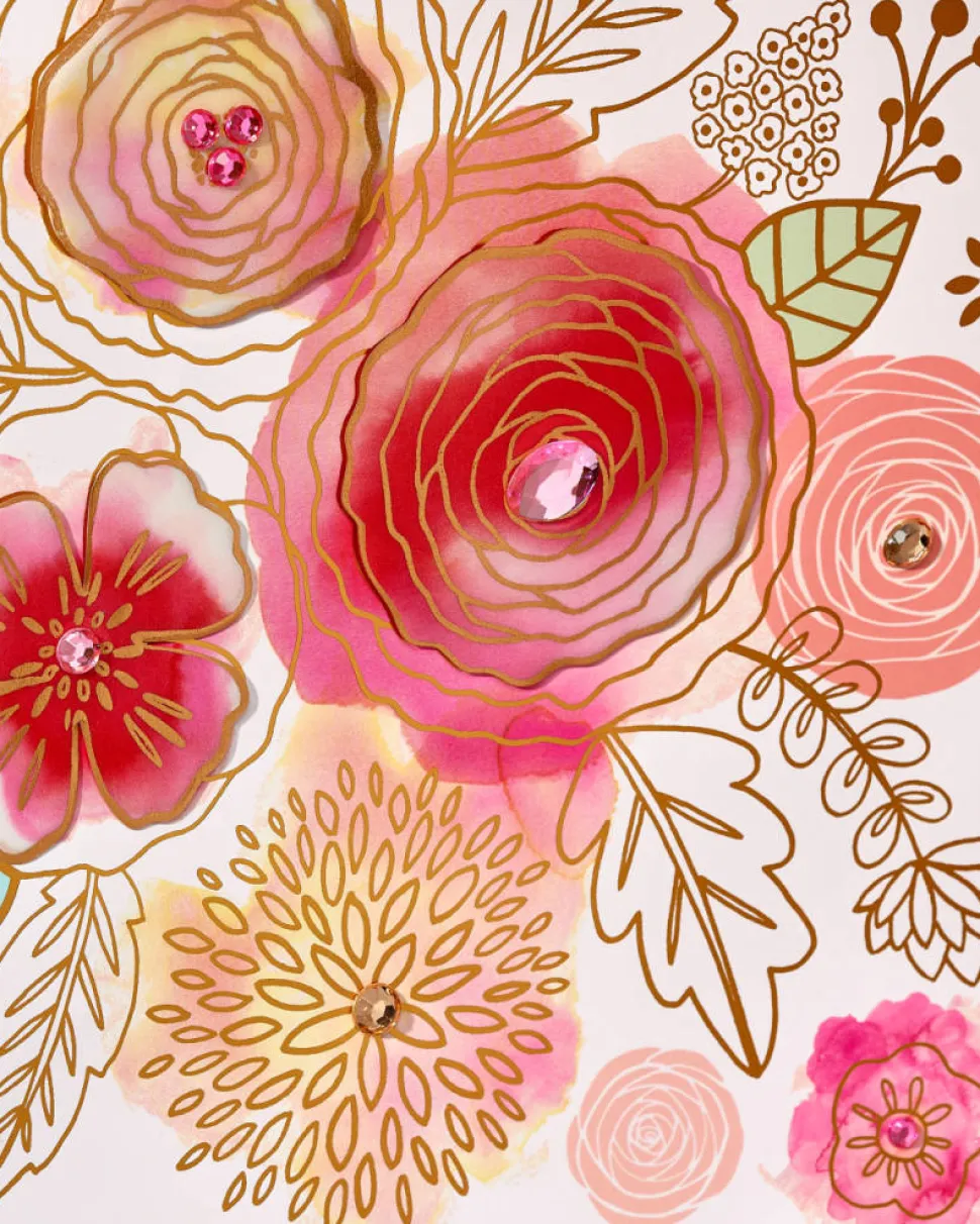 Roses Large Gift Bag, 1 Bag