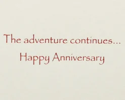 Sailboat Anniversary Greeting Card