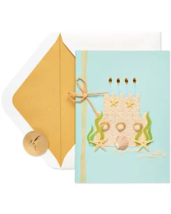 Sandcastle Birthday Greeting Card