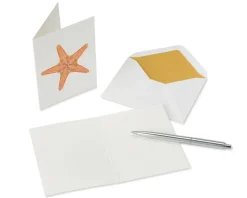 Sea Creatures Boxed Cards and Envelopes, 20-Count