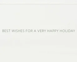 Seasons Greetings Holiday Boxed Cards, 16-Count