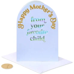 Secret is Safe Mother’s Day Greeting Card from Your Favorite Child