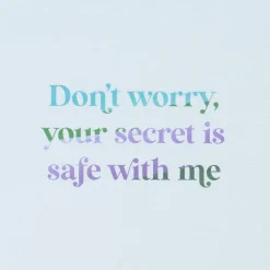 Secret is Safe Mother’s Day Greeting Card from Your Favorite Child