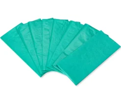 Shiny Blue Tissue Paper, 28-Sheets