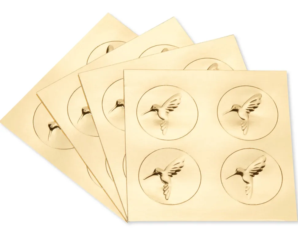 Silver Border Thank You Boxed Blank Note Cards and Envelopes, 16-Count