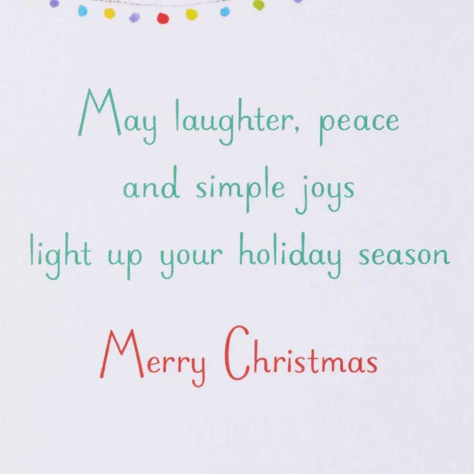 Simple Joys Christmas Greeting Card