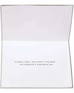 Simply The Best Father’s Day Card
