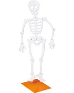 Skeleton Halloween Greeting Card