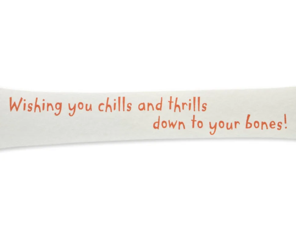 Skeleton Halloween Greeting Card