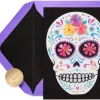 Skull Day of the Dead Greeting Card