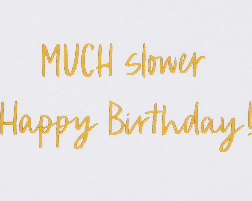 Sloth Funny Birthday Greeting Card
