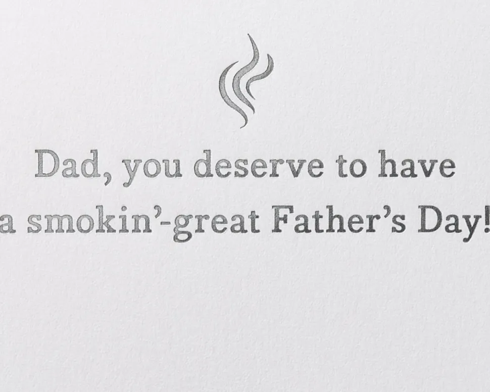 Smokin’-Great Father’s Day Father’s Day Greeting Card