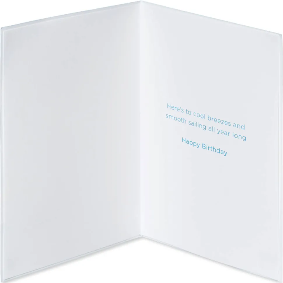 Smooth Sailing Birthday Greeting Card