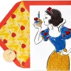 Snow White With Cupcake Birthday Greeting Card