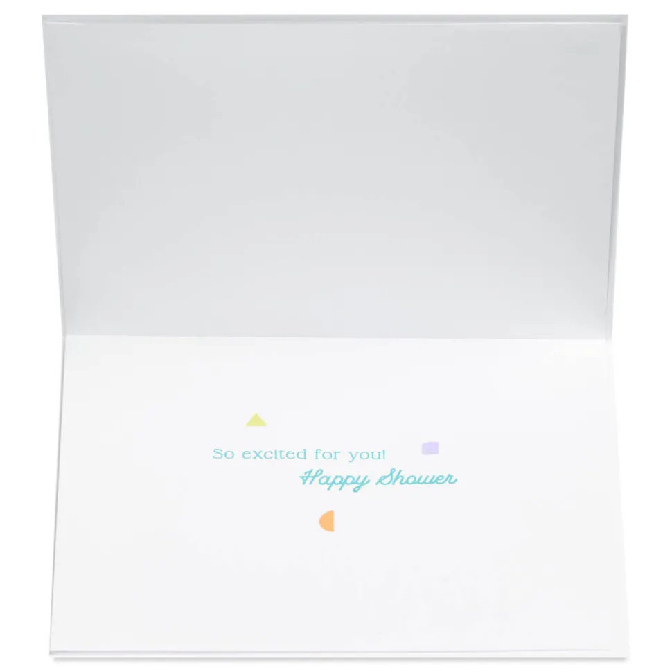 So Excited For You Baby Shower Greeting Card