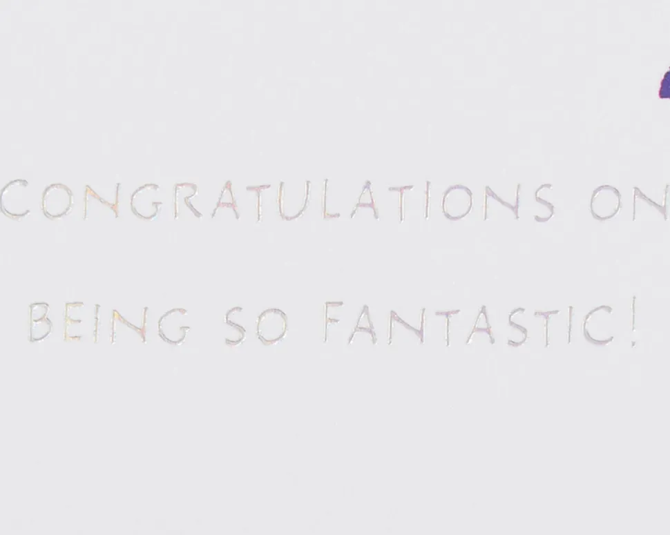 So Fantastic Congratulations Greeting Card