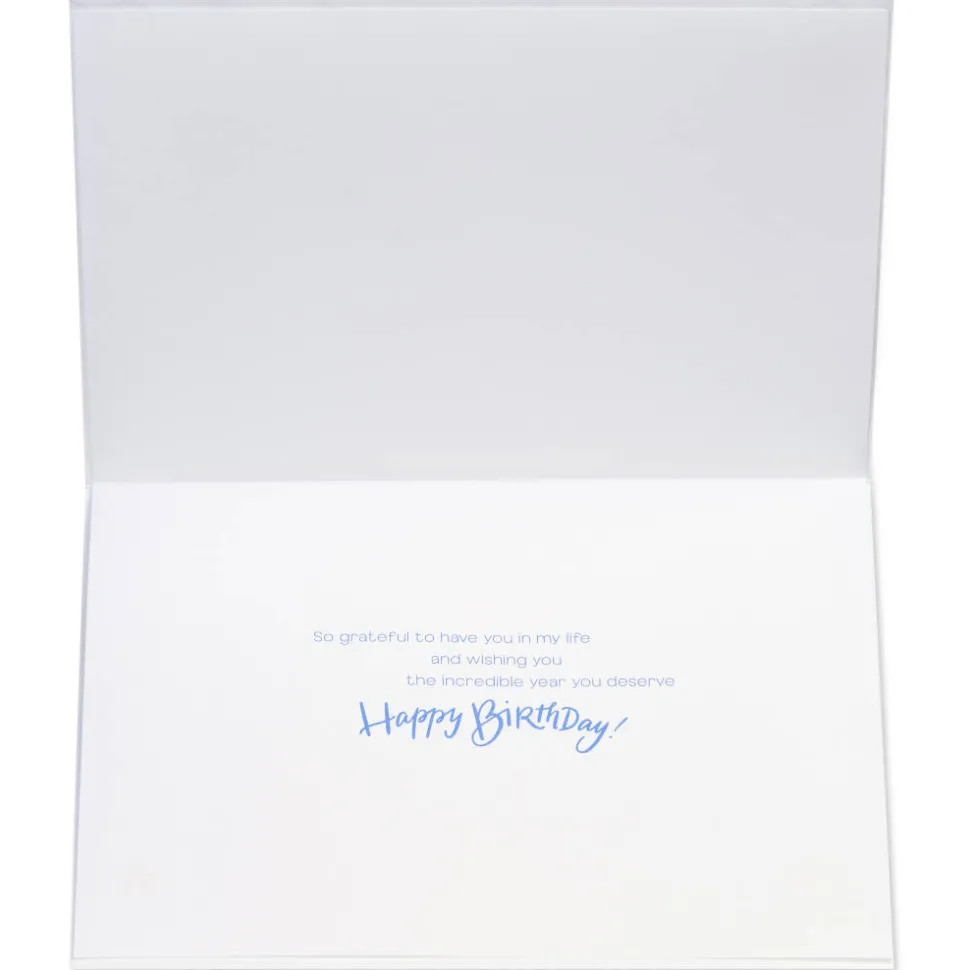 So Grateful Birthday Greeting Card
