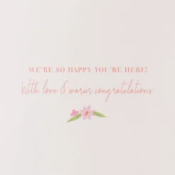So Happy You’re Here Baby Shower Greeting Card